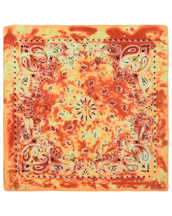 Bandana-orange-gul