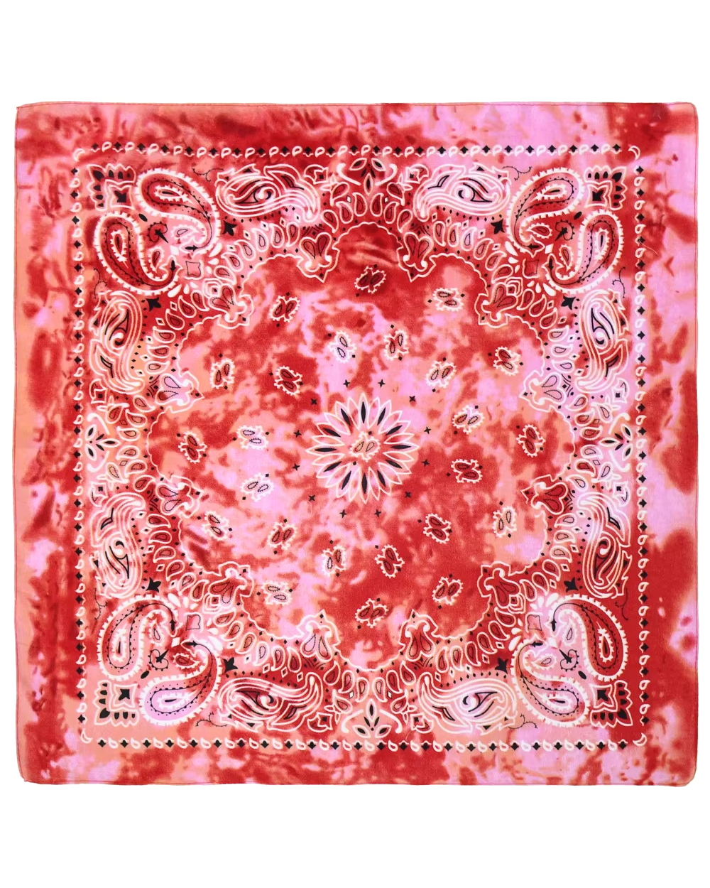 Bandana rød lyserød